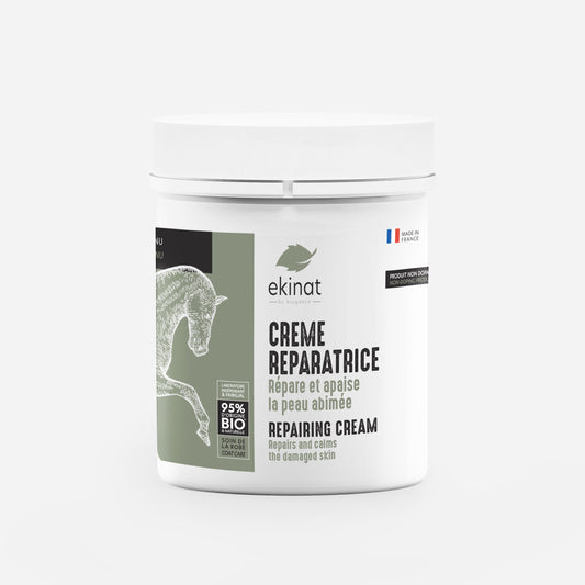 Crème réparatrice cheval – Ekinat bio | Cicatrise & apaise