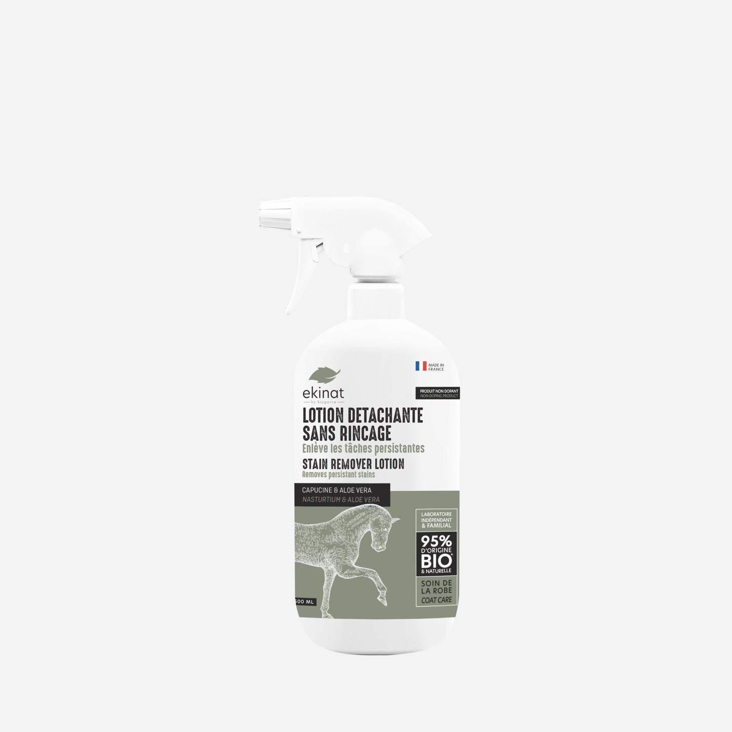 Lotion détachante bio cheval – Ekinat | Éclat et nettoyage naturel