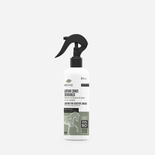 Lotion zones sensibles cheval – Ekinat | Soin doux bio