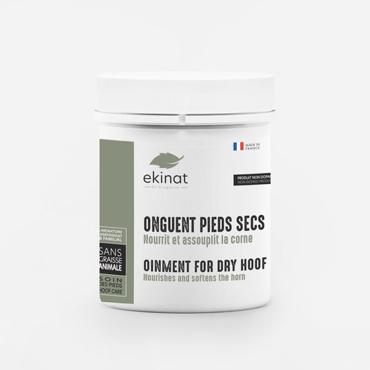 Onguent bio pieds secs cheval – Ekinat | Corne saine & souple