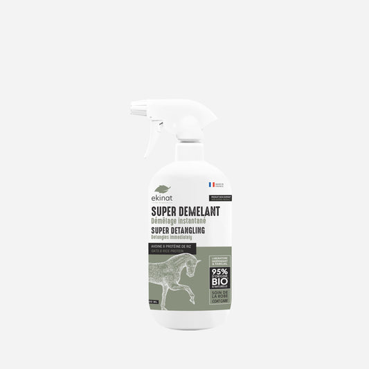 Super Démêlant bio cheval – Ekinat | Brillance & soin naturel