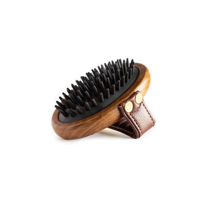 Brosse de massage en caoutchouc