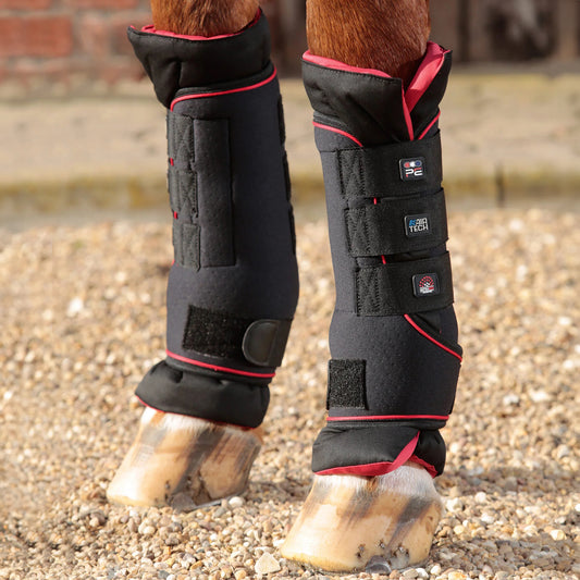 Guêtres Nano-Tec Infrared Premier Equine avec Doublures – Thérapie Infrarouge et Récupération Équine