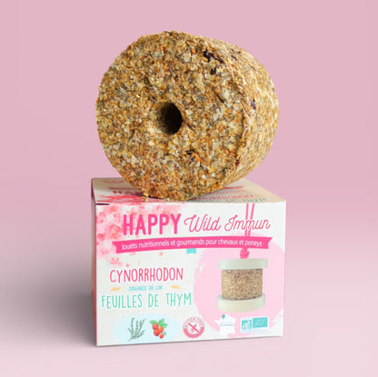 Happy Wild Immun – Friandise bio cheval sans céréales | Happy Crackers