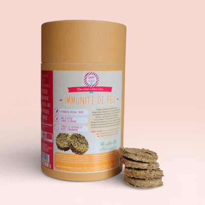 Immunité de Feu Bio – Happy Crackers – Complément Cheval en Palets Gourmands