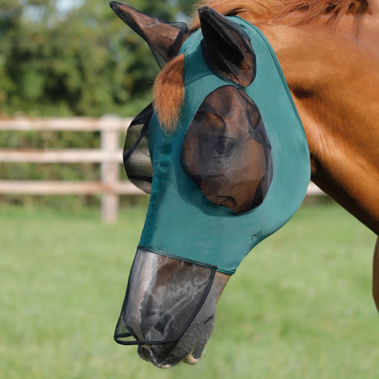 Masque Anti-Mouches Premier Equine Comfort Tech Xtra – Protection Lycra 360° & UV