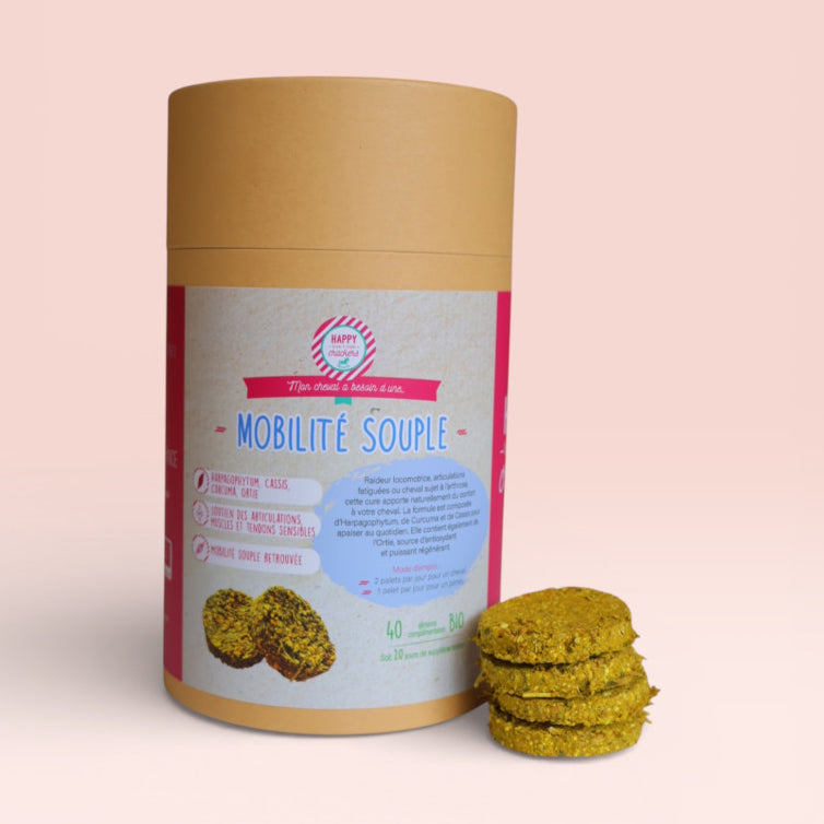 Mobilité Souple Bio pour Chevaux – Soutien Naturel des Articulations et Tendons | Happy Crackers
