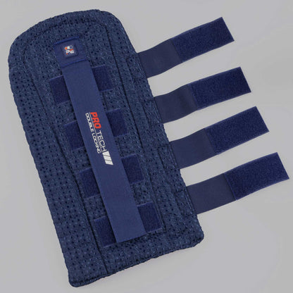 Protège-queue matelassé en nid d’abeille Premier Equine avec double fermeture Velcro