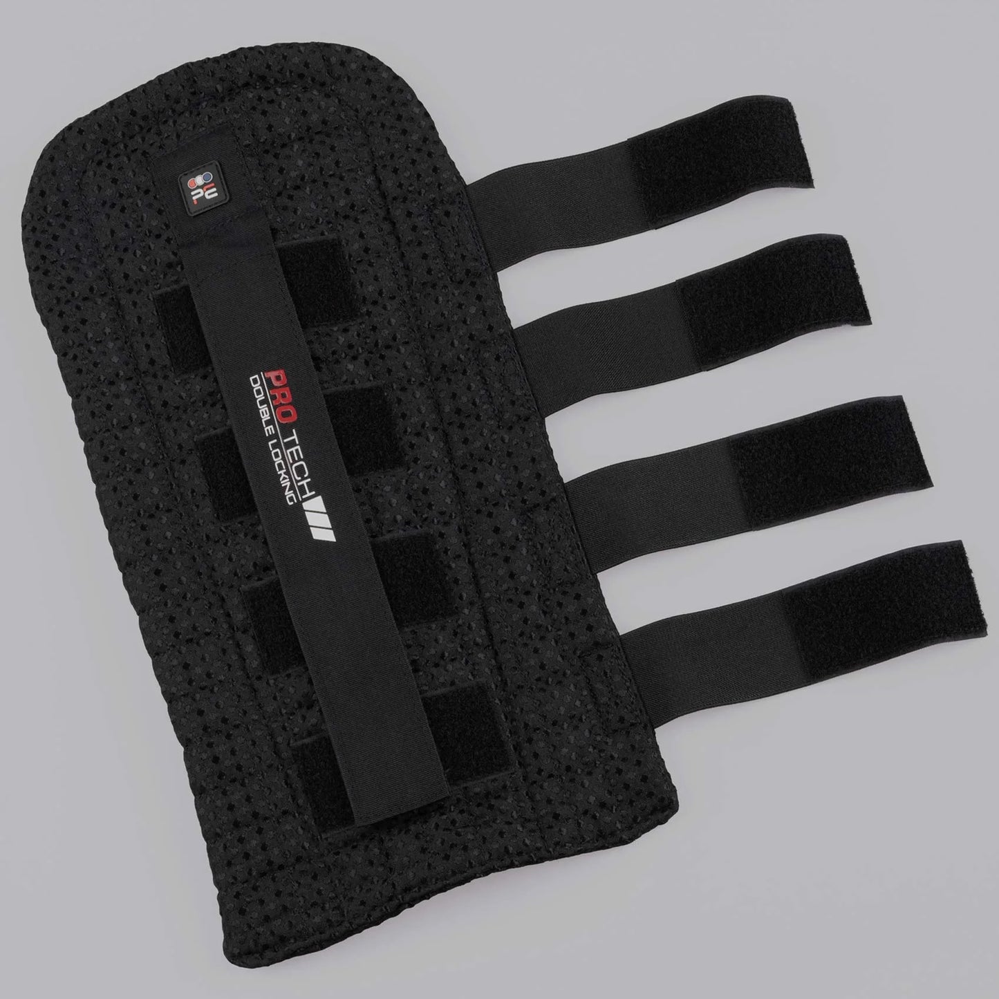 Protège-queue matelassé en nid d’abeille Premier Equine avec double fermeture Velcro