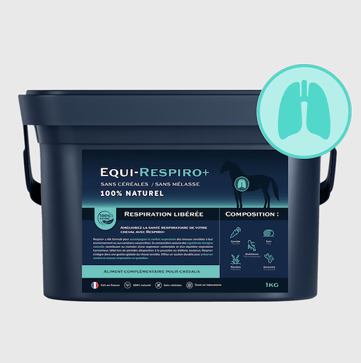 Equi-Respiro+ – Complément naturel cheval pour troubles respiratoires et toux - Equimojo