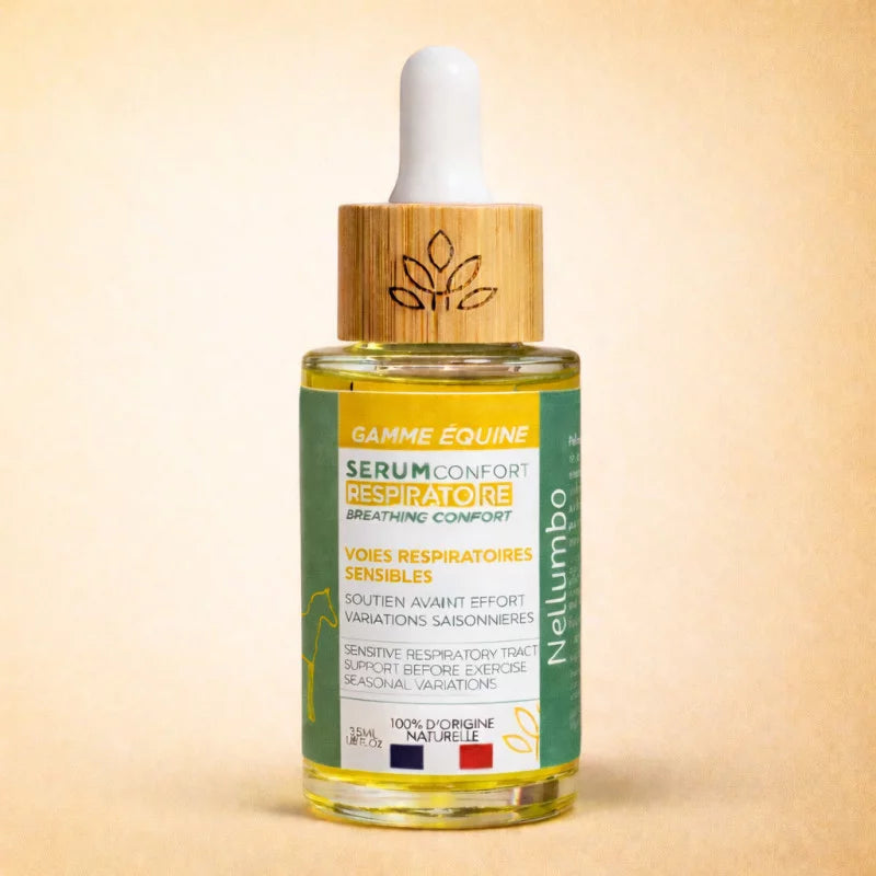 Sérum Confort Respiratoire cheval - Nellumbo