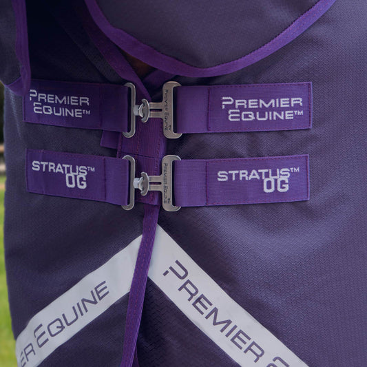 Couverture Stratus 0g Premier Equine avec Couvre Cou – Imperméable et Respirante 600D