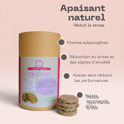 Zen Attitude Bio pour Chevaux – Formule Naturelle Apaisante et Anti-Stress | Happy Crackers